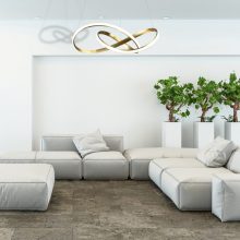 Pendant lamp CAPPIO GOLD 36W LED