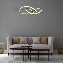 Pendant lamp CAPPIO GOLD 36W LED
