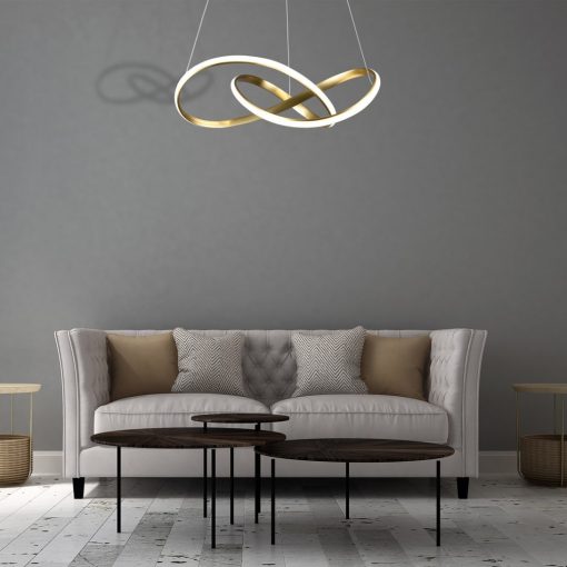 Pendant lamp CAPPIO GOLD 36W LED