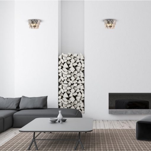 Wall lamp CHELSEA CHROME 2xE14