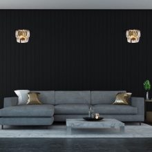 Wall lamp CHELSEA GOLD 2xE14