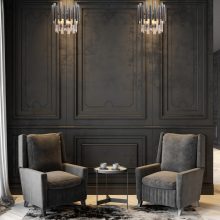Wall lamp MADISON CHROME 2xE14