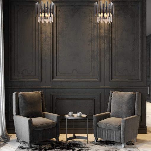 Wall lamp MADISON CHROME 2xE14