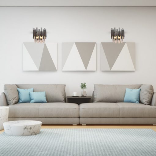 Wall lamp MADISON CHROME 2xE14
