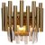 Wall lamp MADISON GOLD 2xE14