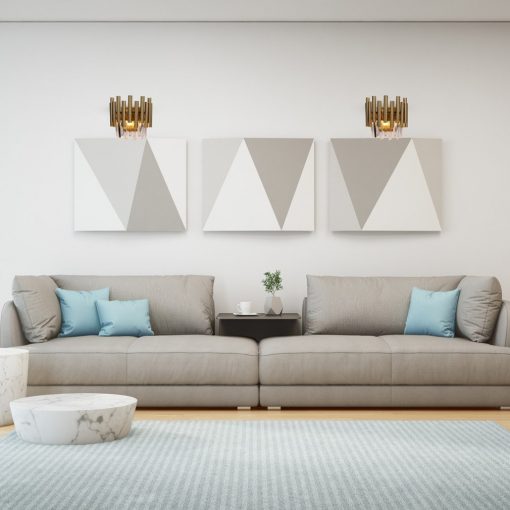 Wall lamp MADISON GOLD 2xE14