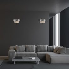 Wall lamp SELENA CHROME 2xE14
