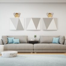 Wall lamp SELENA GOLD 2xE14