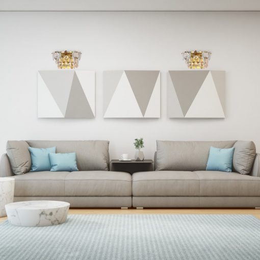 Wall lamp SELENA GOLD 2xE14