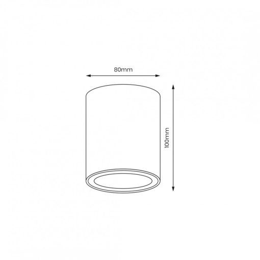 Bima Spot Round White