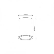 Bima Spot Round Black