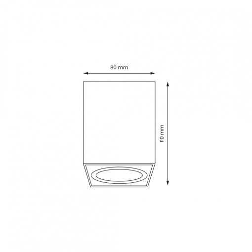 Bima Spot Square White
