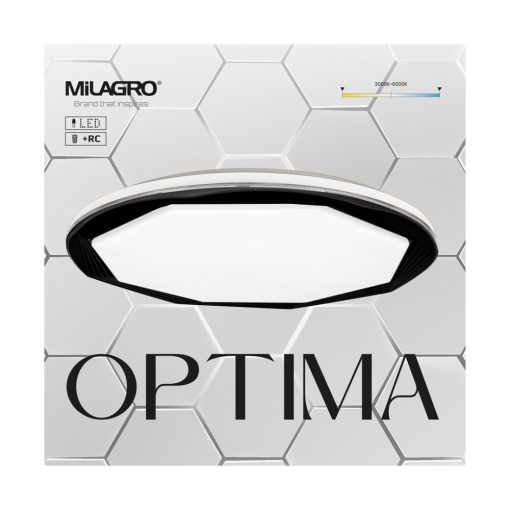 Ceiling  OPTIMA BLACK 52W LED Ø480 mm