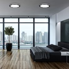 Ceiling  OPTIMA BLACK 52W LED Ø480 mm