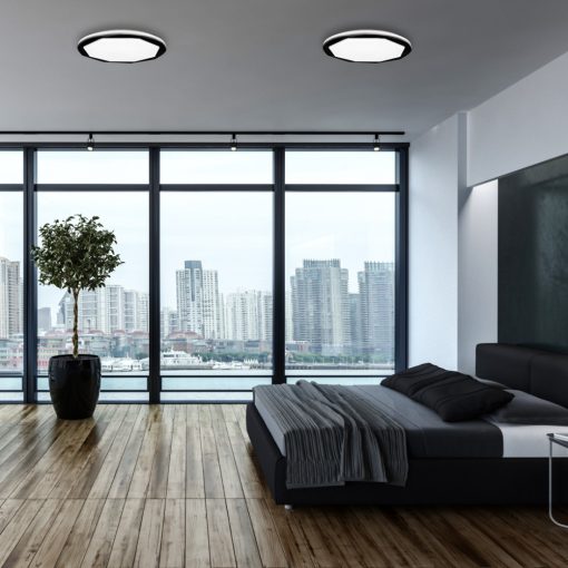 Ceiling  OPTIMA BLACK 52W LED Ø480 mm