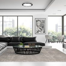 Ceiling  OPTIMA BLACK 52W LED Ø480 mm