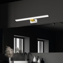 Wall lamp SHINE WHITE/GOLD 60cm 13,8W LED