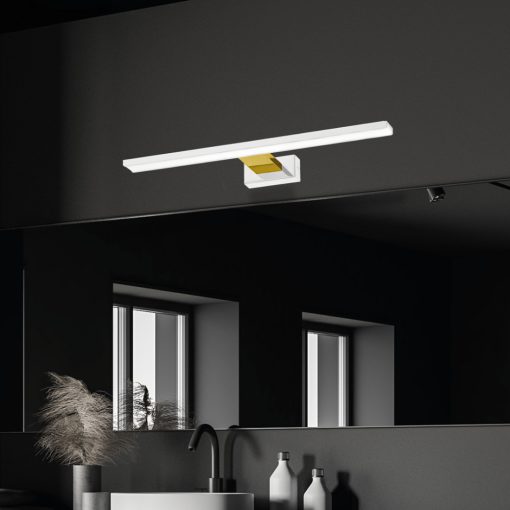 Wall lamp SHINE WHITE/GOLD 60cm 13,8W LED