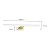 Wall lamp SHINE WHITE/GOLD 60cm 13,8W LED