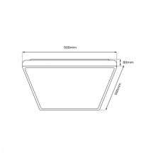 Ceiling  QUADRO BLACK 66W