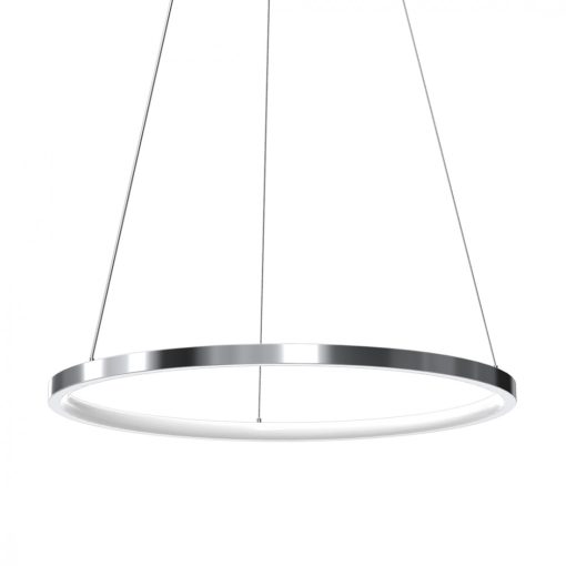 Pendant lamp ROTONDA CHROME 27W LED