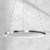 Pendant lamp ROTONDA CHROME 27W LED