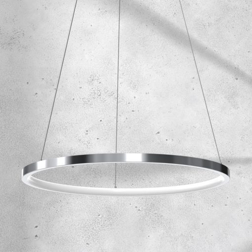 Pendant lamp ROTONDA CHROME 27W LED
