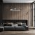 Pendant lamp ROTONDA CHROME 27W LED