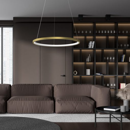 Pendant lamp ROTONDA GOLD 27W LED