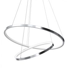 Pendant lamp ROTONDA CHROME 51W LED