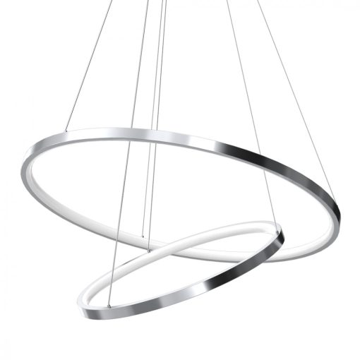 Pendant lamp ROTONDA CHROME 51W LED