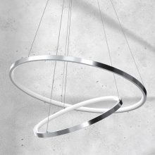 Pendant lamp ROTONDA CHROME 51W LED