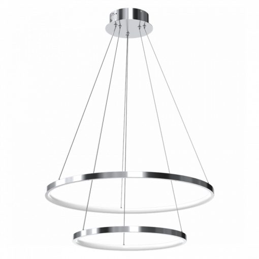 Pendant lamp ROTONDA CHROME 51W LED