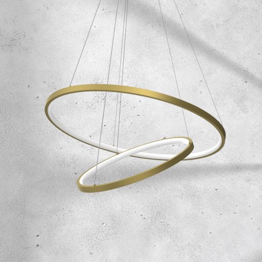 Pendant lamp ROTONDA GOLD 51W LED