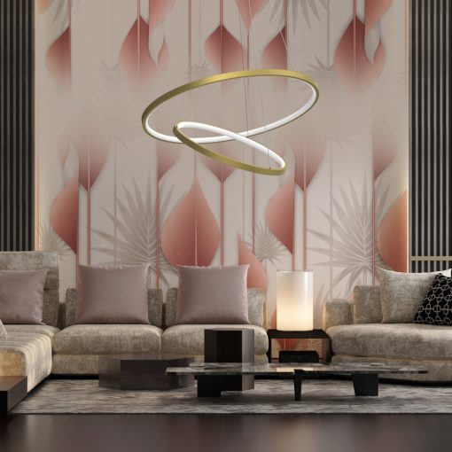 Pendant lamp ROTONDA GOLD 51W LED