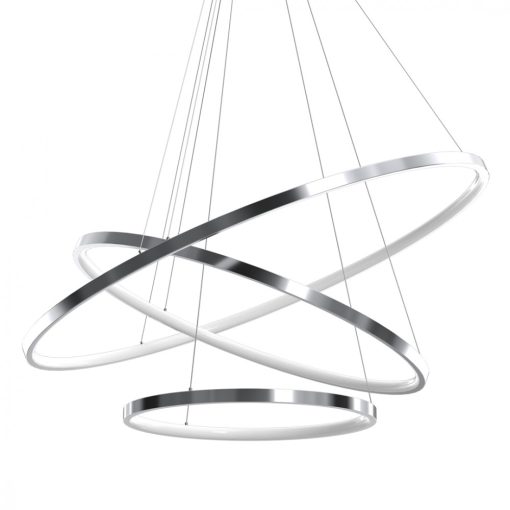 Pendant lamp ROTONDA CHROME 93W LED