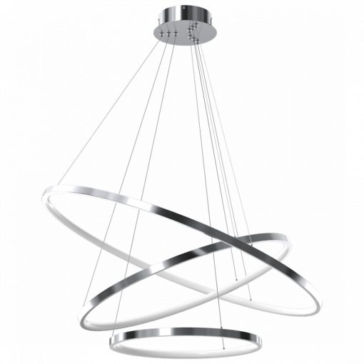 Pendant lamp ROTONDA CHROME 93W LED