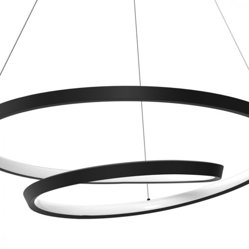 Pendant lamp LUCERO BLACK 48W LED