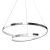 Pendant lamp LUCERO CHROME 48W LED