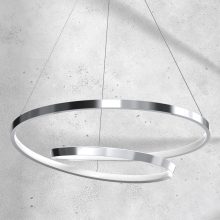 Pendant lamp LUCERO CHROME 48W LED