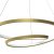 Pendant lamp LUCERO GOLD 48W LED