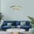 Pendant lamp LUCERO GOLD 48W LED