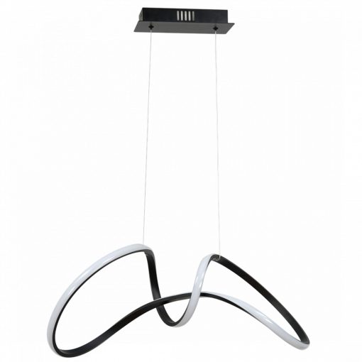 Pendant lamp TESORO BLACK 48W LED