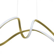 Pendant lamp TESORO GOLD 48W LED