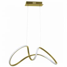 Pendant lamp TESORO GOLD 48W LED