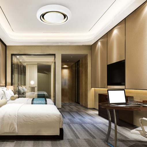Ceiling  MEGAN GOLD Ø480 mm 48W LED