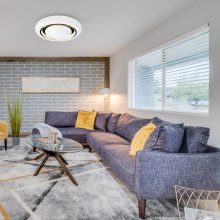 Ceiling  MEGAN GOLD Ø480 mm 48W LED