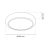 Ceiling  GEA GOLD 36W LED Ø390 mm