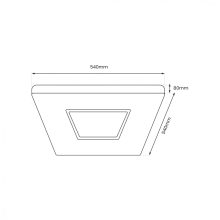 Ceiling  SPARKY 65W + pilot