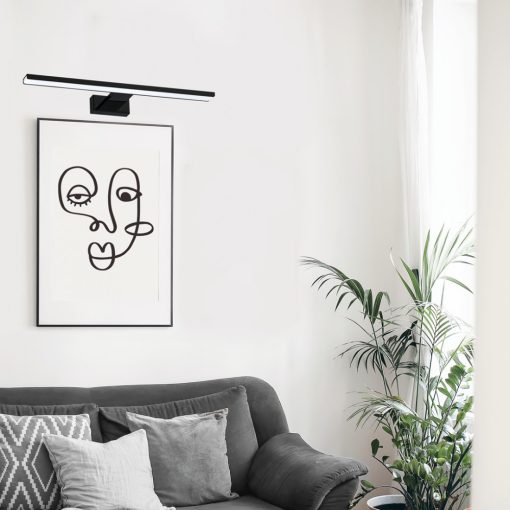 Wall lamp PINTO BLACK 12W LED 50cm